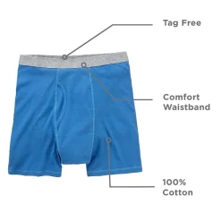 Stafford Cotton Mens Big 4 Pack Boxer Briefs 302866