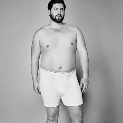 Stafford Cotton Mens Big 4 Pack Boxer Briefs 302866