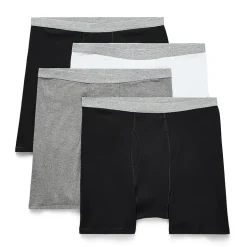 Stafford Cotton Mens Big 4 Pack Boxer Briefs 302866