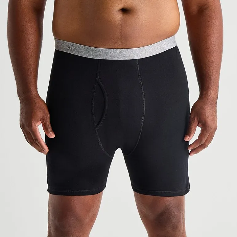Stafford Cotton Mens Big 4 Pack Boxer Briefs 302866