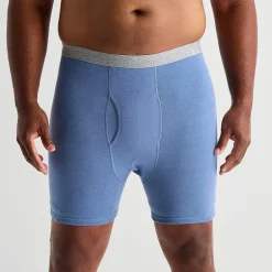 Stafford Cotton Mens Big 4 Pack Boxer Briefs 302866