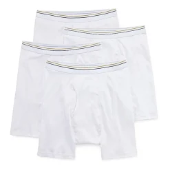 Stafford Cotton Mens Big 4 Pack Boxer Briefs 302866