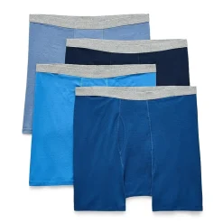 Stafford Cotton Mens Big 4 Pack Boxer Briefs 302866
