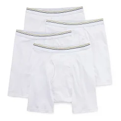 Stafford Cotton Mens 4 Pack Boxer Briefs 302866