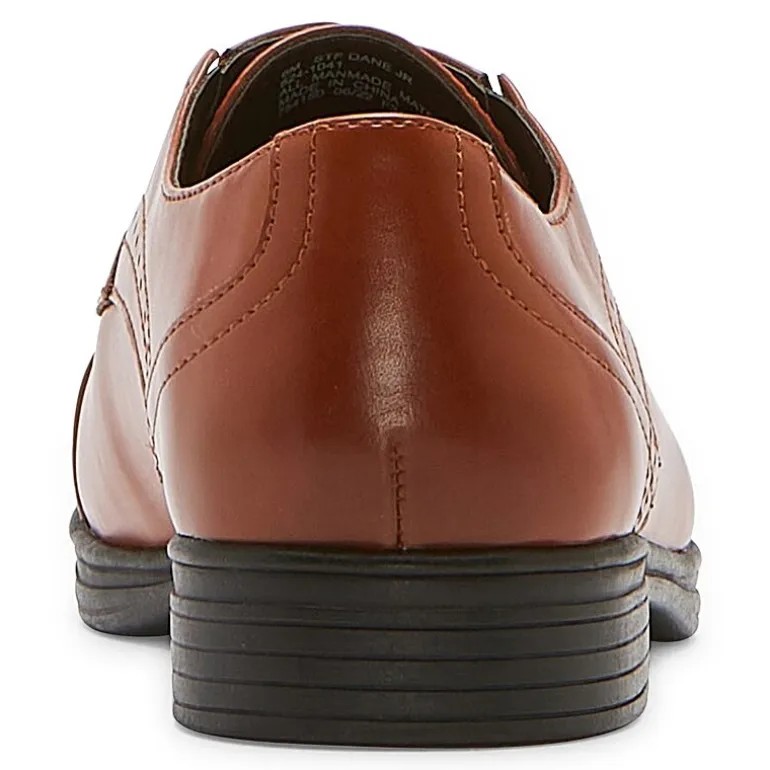 Stafford Dane Jr Little & Big Kid Boys Cap Oxford Shoes