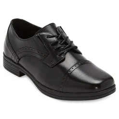 Stafford Dane Jr Little & Big Kid Boys Cap Oxford Shoes