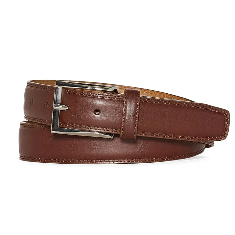 Stafford Double Stitch Mens Belt