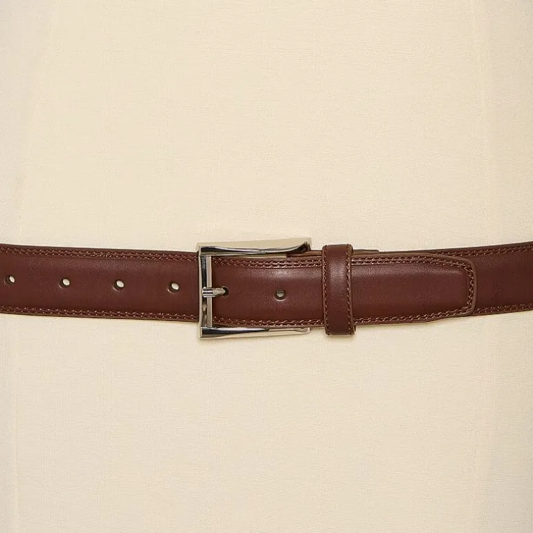 Stafford Double Stitch Mens Belt
