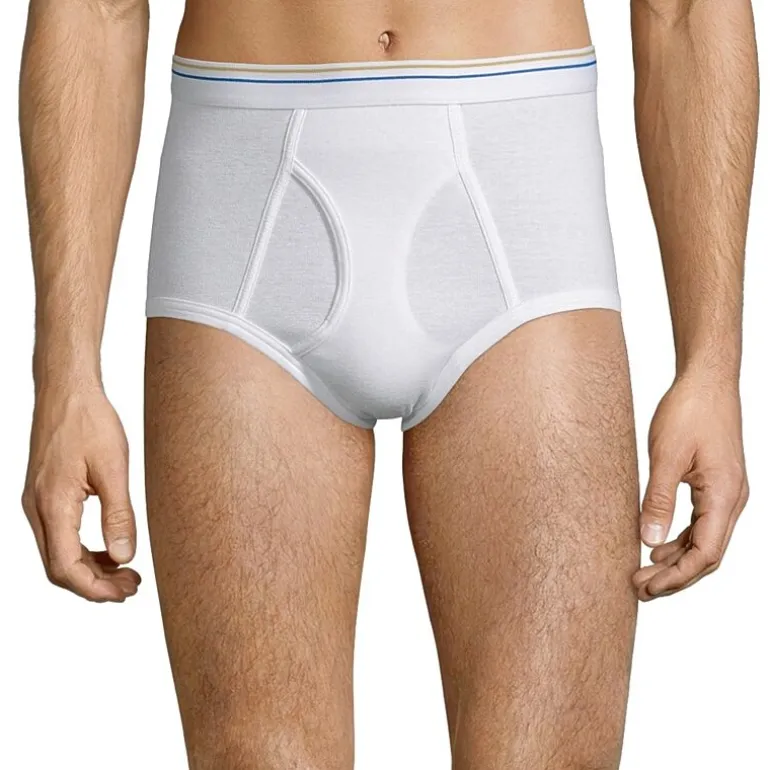 Stafford Dry + Cool Full-Cut Mens 6 Pack Briefs 302872