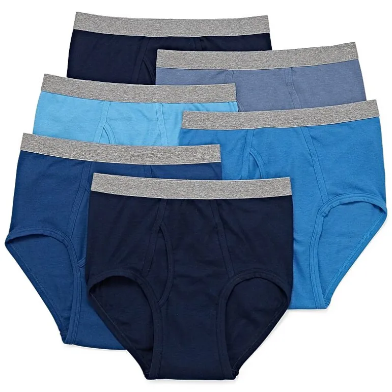 Stafford Dry + Cool Full-Cut Mens 6 Pack Briefs 302872