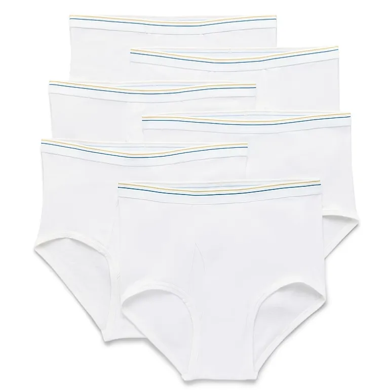 Stafford Dry + Cool Full-Cut Mens Big 6 Pack Briefs 302872