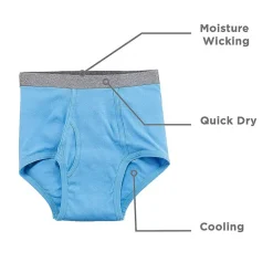 Stafford Dry + Cool Full-Cut Mens Big 6 Pack Briefs 302872