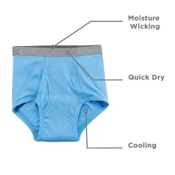 Stafford Dry + Cool Full-Cut Mens Big and Tall 6 Pack Briefs 302872