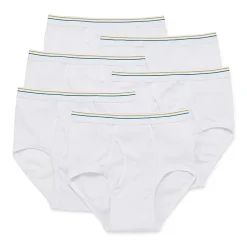 Stafford Dry + Cool Full-Cut Mens Big and Tall 6 Pack Briefs 302872