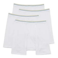 Stafford Dry + Cool Mens Big and Tall 4 Pack Boxer Briefs 302869