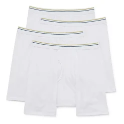 Stafford Dry + Cool Mens Big 4 Pack Boxer Briefs 302869