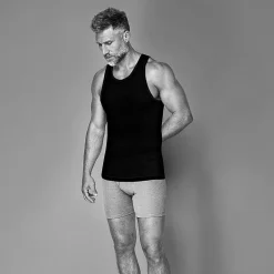 Stafford Dry + Cool Mens Round Neck Sleeveless Quick Dry 4 Pack Tank