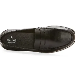 Stafford Flint Mens Moc Closed Toe Loafers