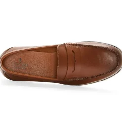 Stafford Flint Mens Moc Closed Toe Loafers