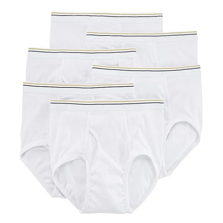 Stafford Full-Cut Mens 6 Pack Briefs 302852