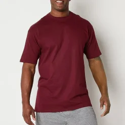 Stafford Heavyweight Cotton Mens 3 Pack Short Sleeve Crew Neck T-Shirt