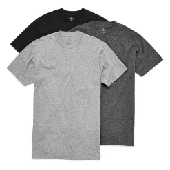 Stafford Heavyweight Cotton Mens 3 Pack Short Sleeve Crew Neck T-Shirt