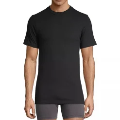 Stafford Heavyweight Cotton Mens 3 Pack Short Sleeve Crew Neck T-Shirt