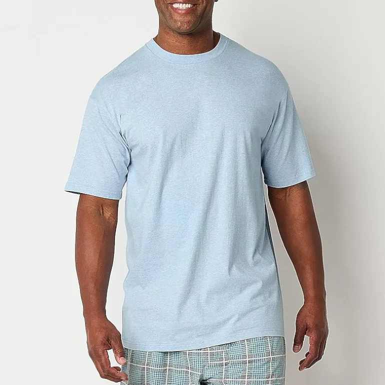 Stafford Heavyweight Cotton Mens 3 Pack Short Sleeve Crew Neck T-Shirt