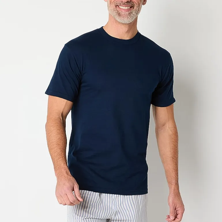 Stafford Heavyweight Mens 3 Pack Short Sleeve Crew Neck T-Shirt