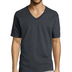 Stafford Heavyweight Mens 3 Pack Short Sleeve V Neck T-Shirt