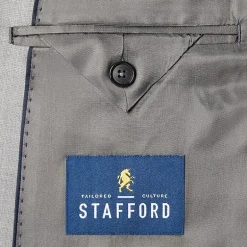 Stafford Hopsack Mens Classic Fit Sport Coat