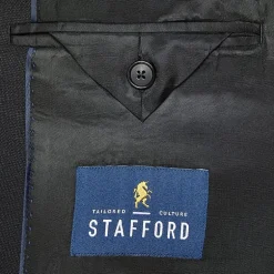 Stafford Hopsack Mens Classic Fit Sport Coat