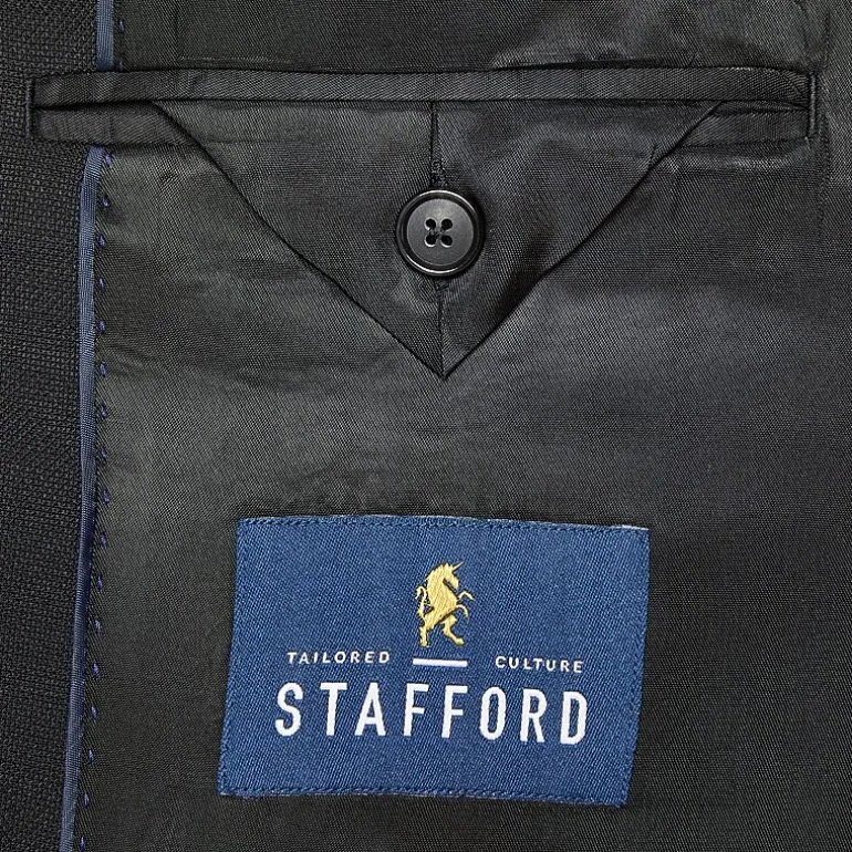 Stafford Hopsack Mens Classic Fit Sport Coat