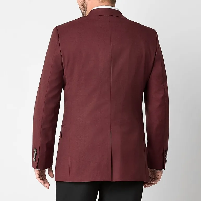 Stafford Hopsack Mens Classic Fit Sport Coat