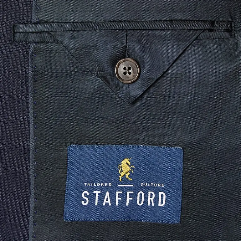 Stafford Hopsack Mens Classic Fit Sport Coat