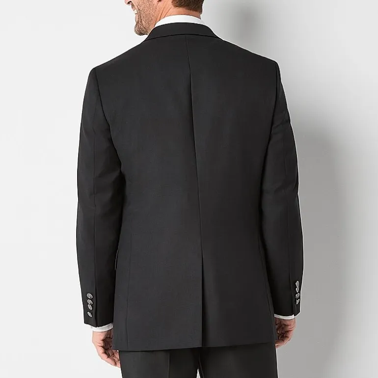 Stafford Hopsack Mens Classic Fit Sport Coat