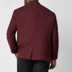 Stafford Hopsack Mens Stretch Fabric Classic Fit Big and Tall Blazer
