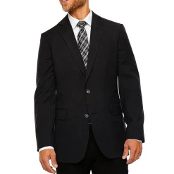 Stafford Hopsack Mens Stretch Fabric Classic Fit Big and Tall Blazer