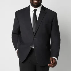 Stafford Hopsack Mens Stretch Fabric Classic Fit Big and Tall Blazer