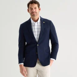 Stafford Knit Mens Classic Fit Sport Coat