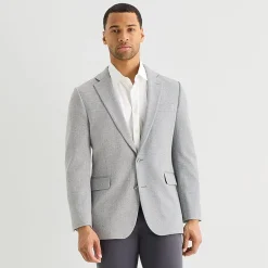 Stafford Knit Mens Classic Fit Sport Coat