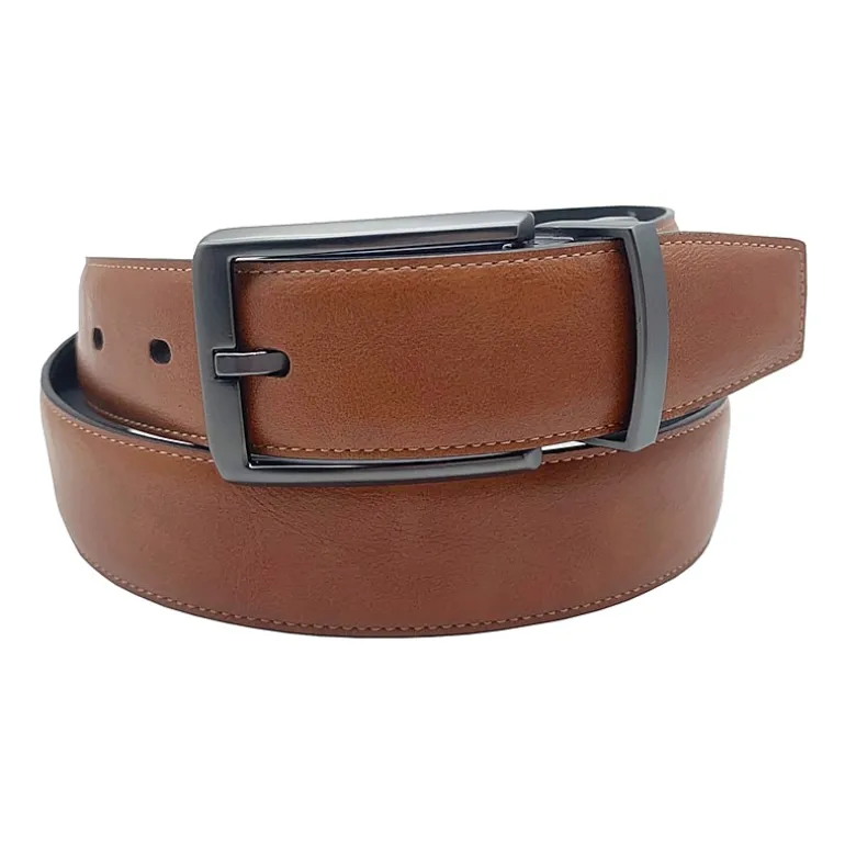 Stafford Leather Reversible Marbled Mens Belt