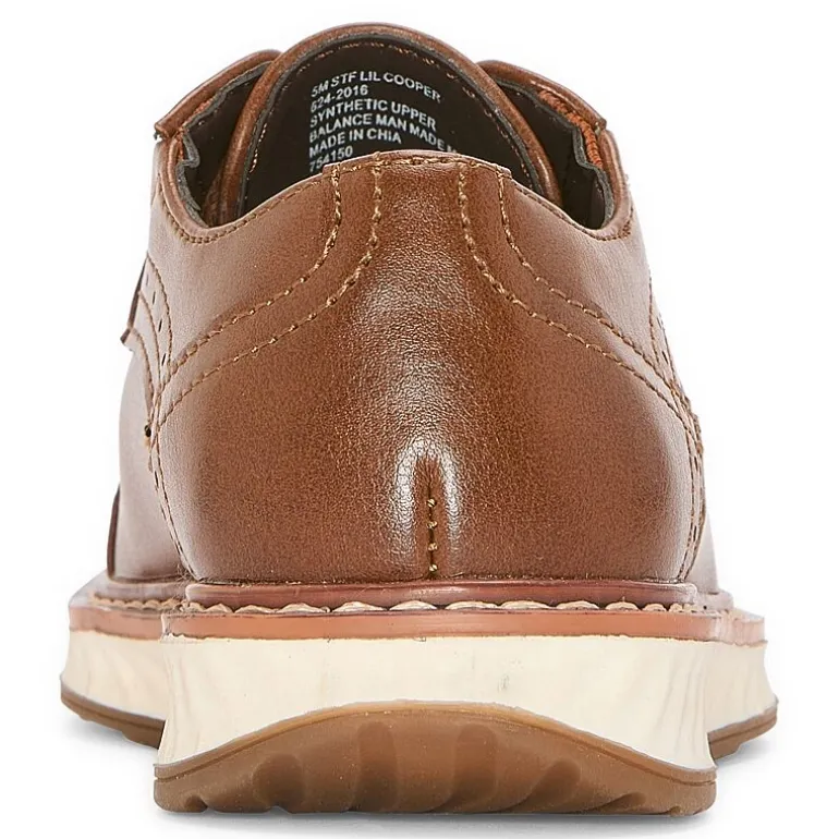 Stafford Lil Cooper Toddler Boys Cap Closed Toe Oxford Shoes