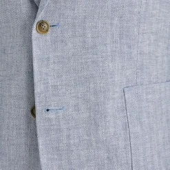 Stafford Linen Cotton Blend Mens Regular Fit Sport Coat
