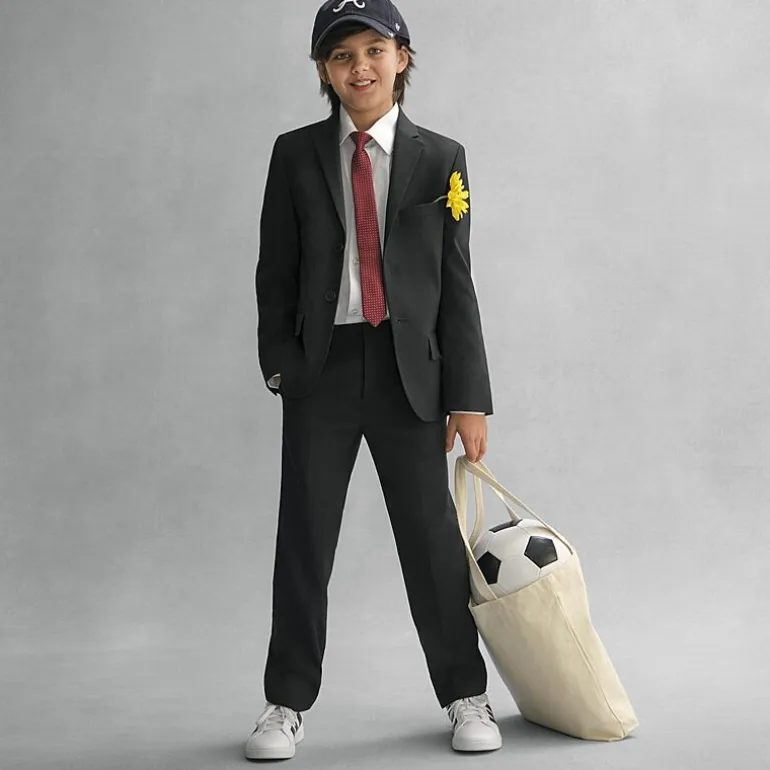 Stafford Little & Big Kid Boys Suit Pant