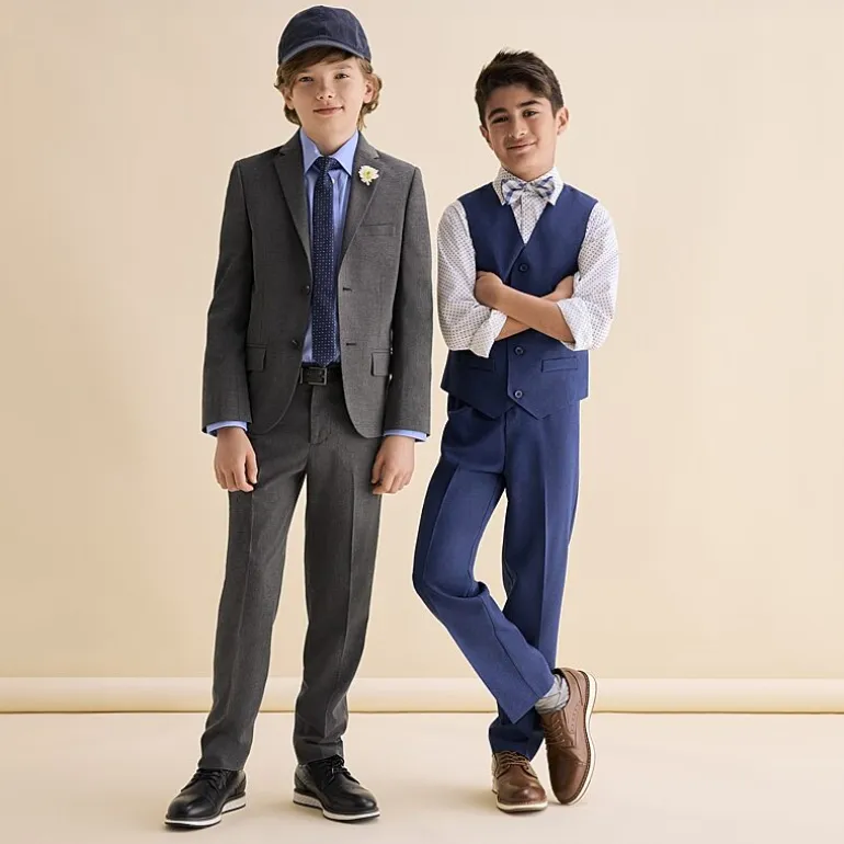Stafford Little & Big Kid Boys Suit Pant