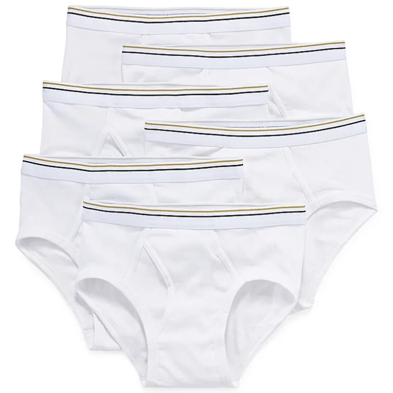 Stafford Low-Rise Mens 6 Pack Briefs 325616