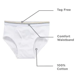 Stafford Low-Rise Mens 6 Pack Briefs 325616