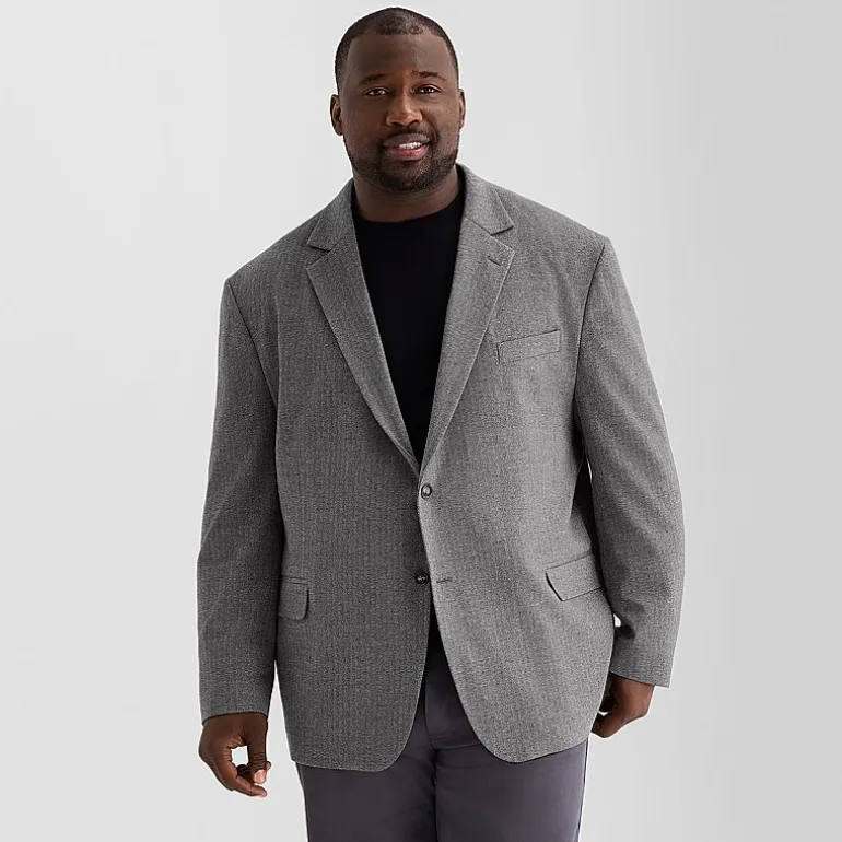 Stafford Mens Big and Tall Classic Fit Sport Coat