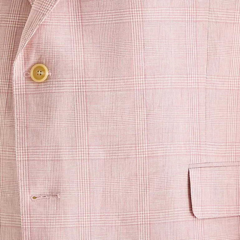 Stafford Mens Big and Tall Plaid Regular Fit Sport Coat